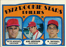 1972 Topps Baseball Cards      014      Pete Koegel/Mike Anderson/Wayne Twitchell RC